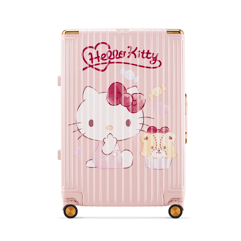 银座xHelloKitty联名粉色蛋糕行李箱A-9890K（单位：个） 粉色 20寸